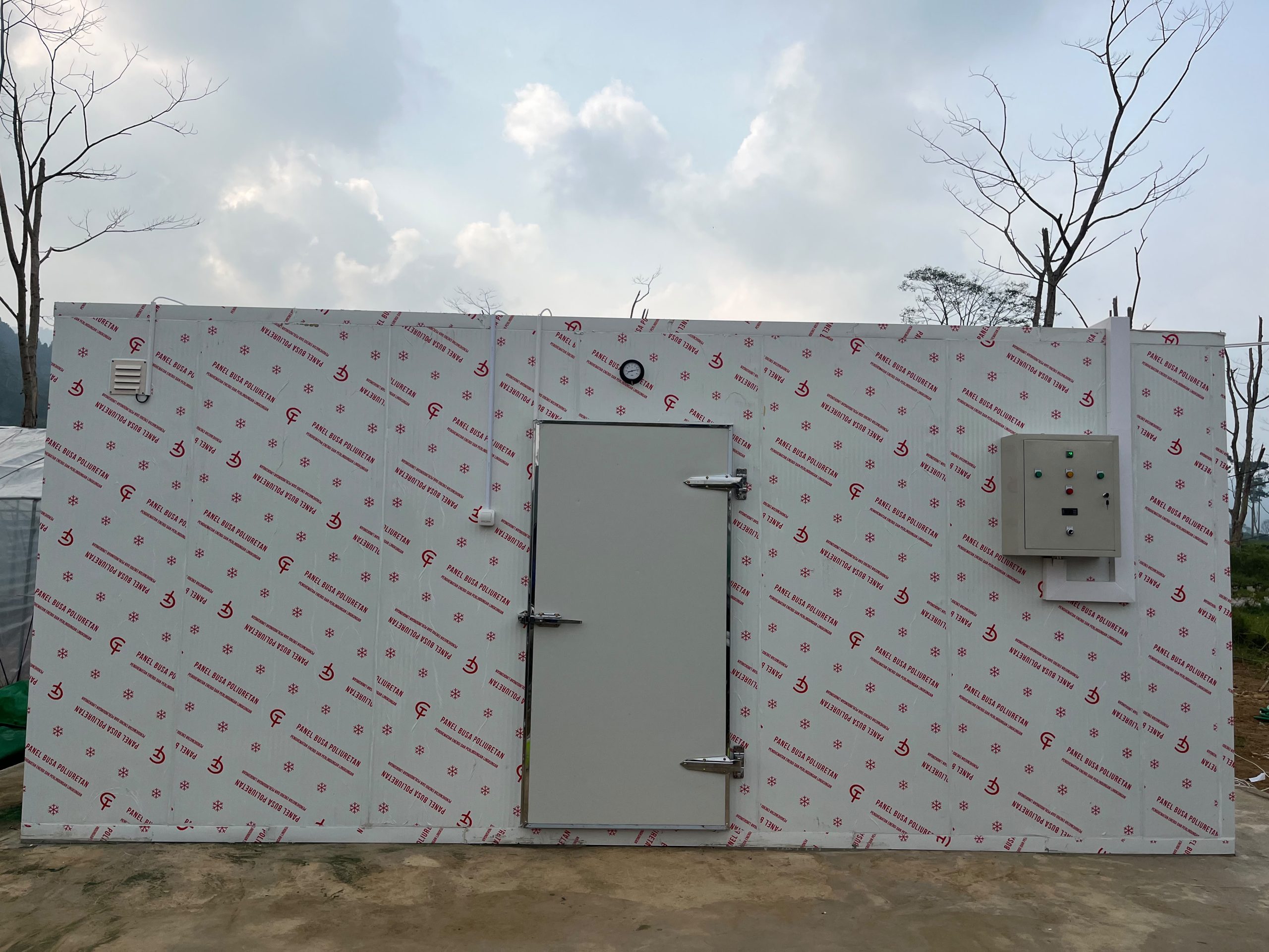 Dokumentasi pertama proyek cold storage Bandung