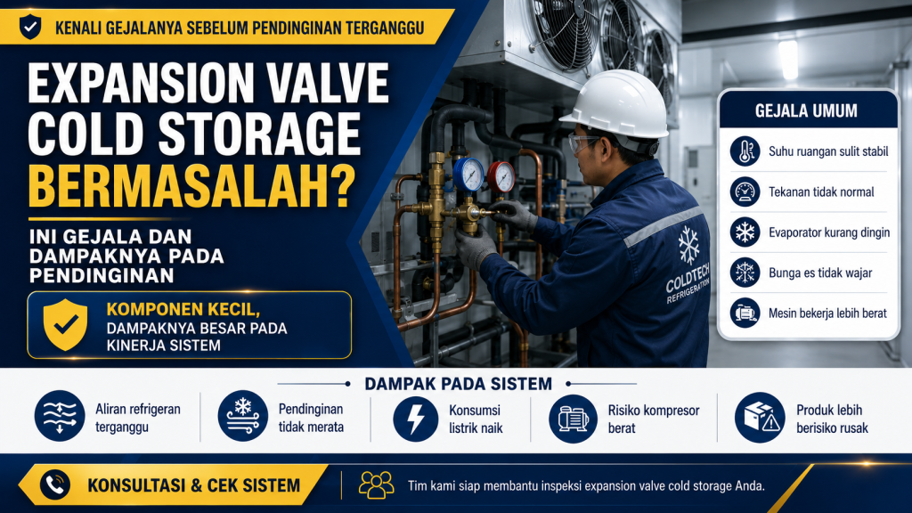 expansion valve cold storage
