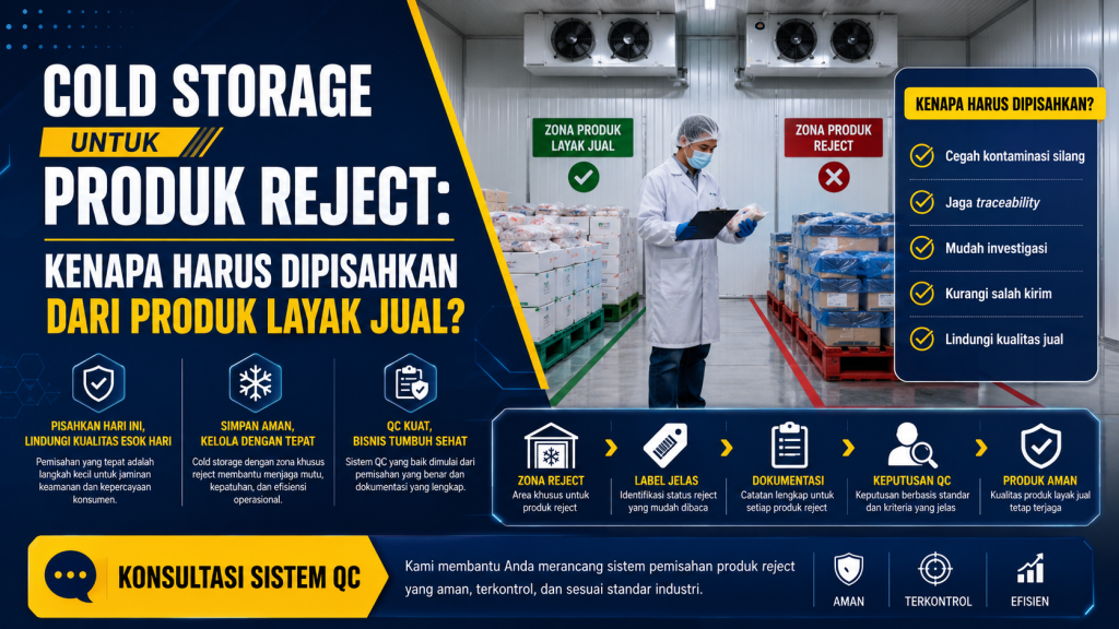 cold storage untuk produk reject