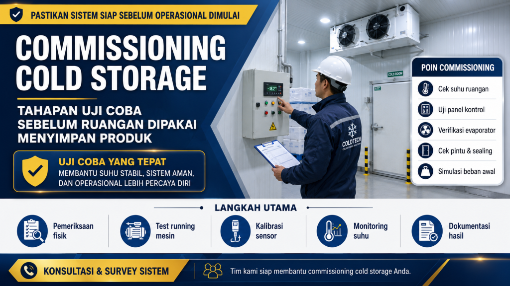 commissioning cold storage