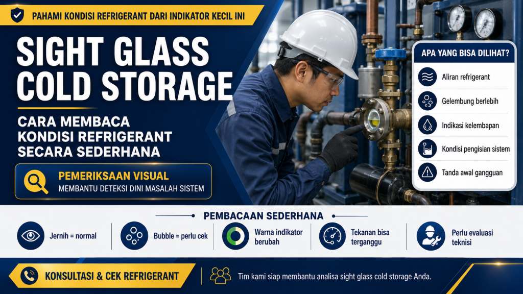 sight glass cold storage