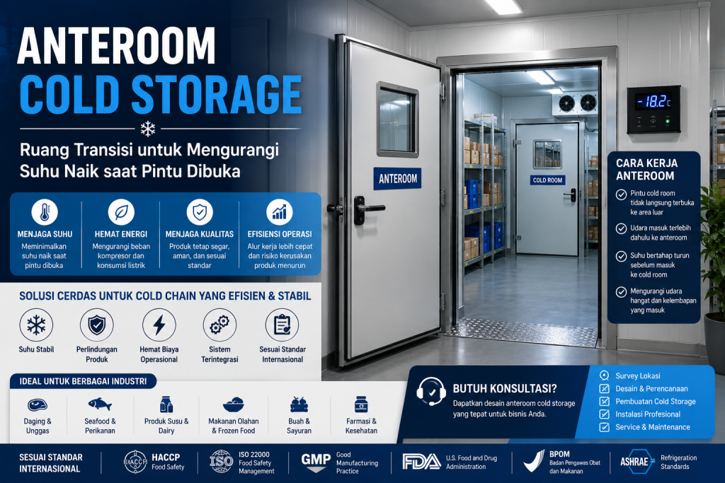 anteroom cold storage