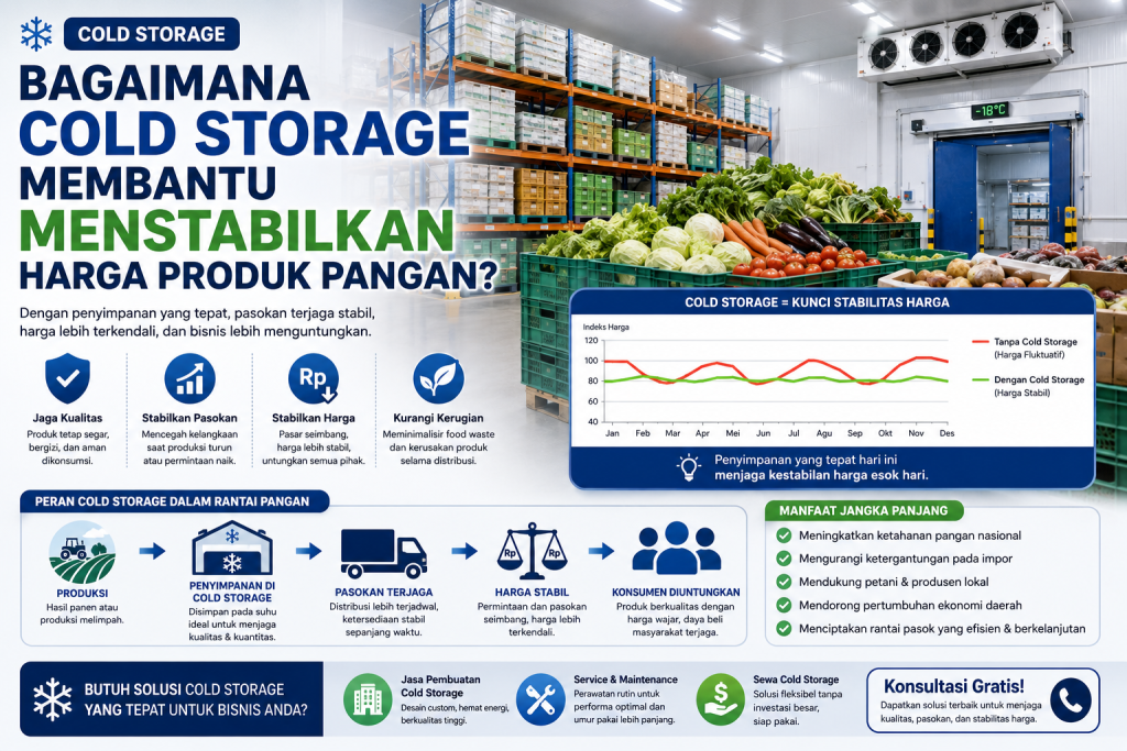 cold storage membantu menstabilkan