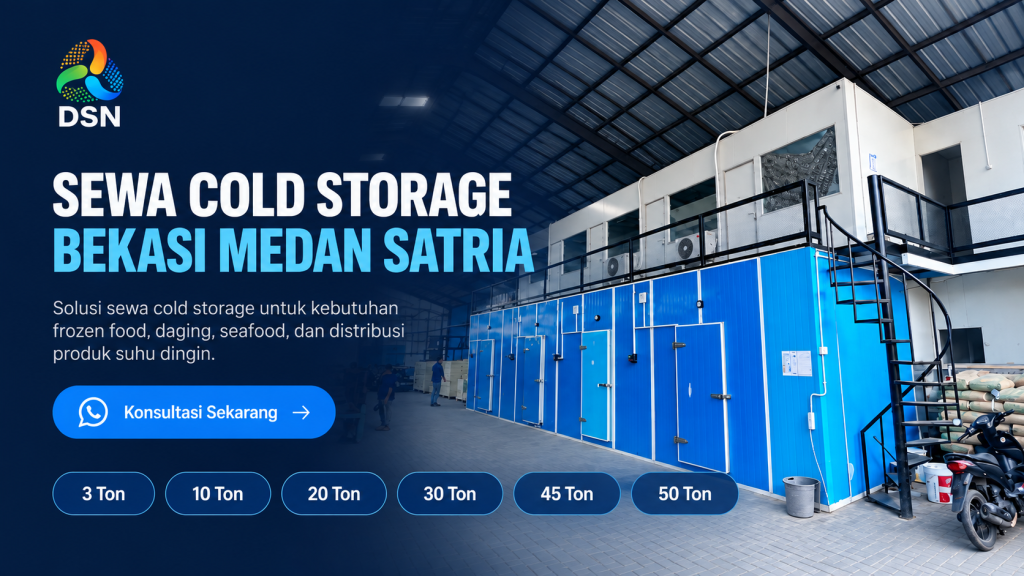 penyewaan cold storage bekasi medan satria