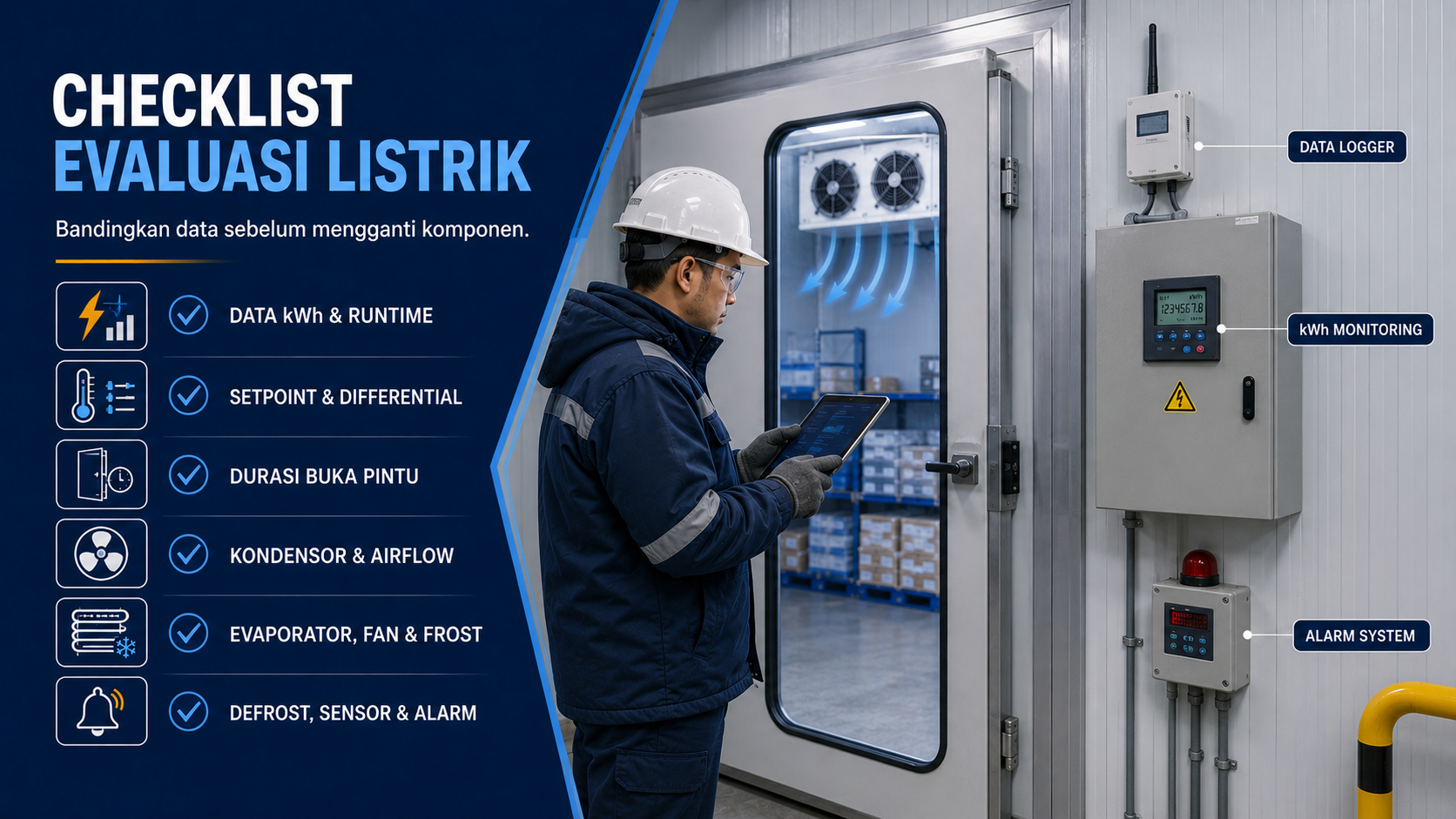 tagihan listrik cold storage 