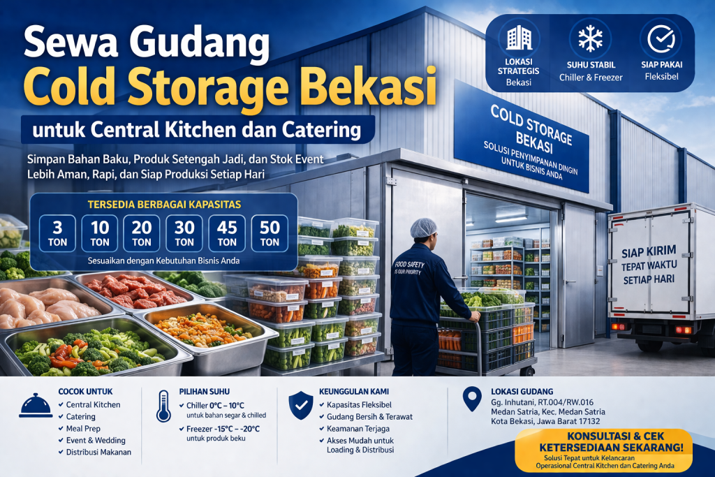 cold storage bekasi untuk central kitchen