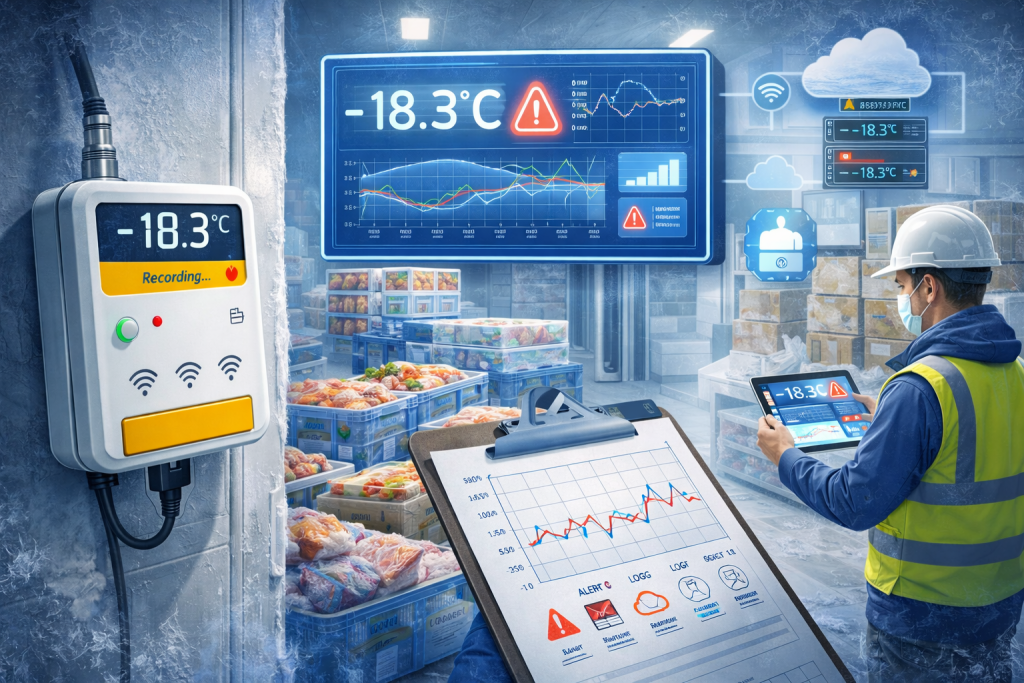 Data Logger pada Cold Storage