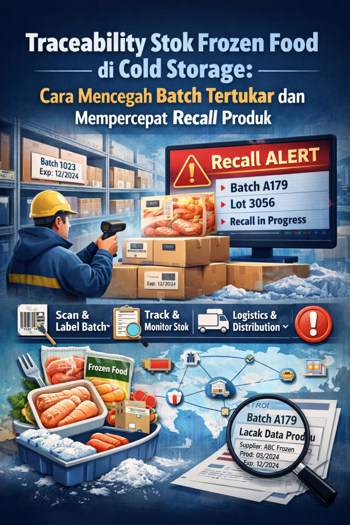 Stok Frozen Food di Cold Storage