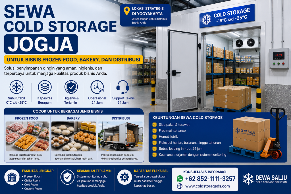 Sewa Cold Storage Jogja untuk Bisnis Frozen Food