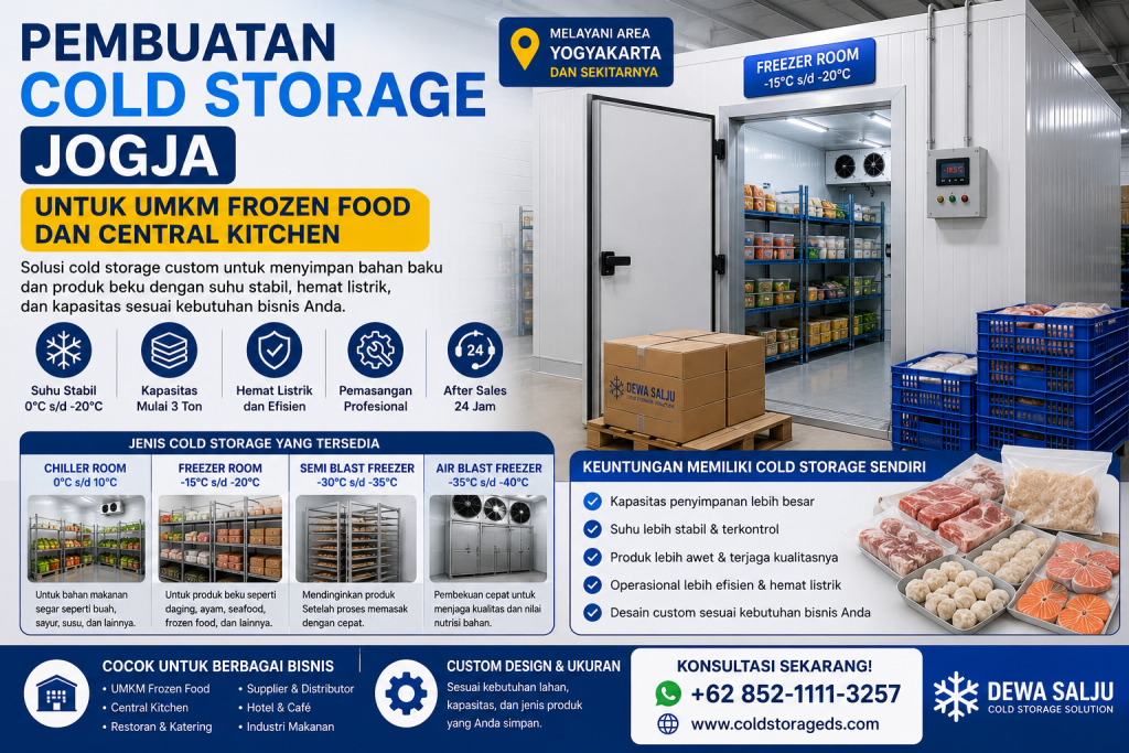 pembuatan cold storage jogja untuk UMKM