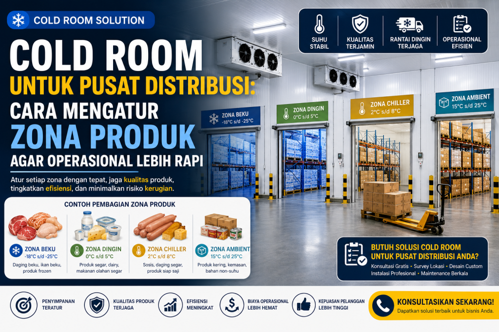cold room untuk pusat distribusi