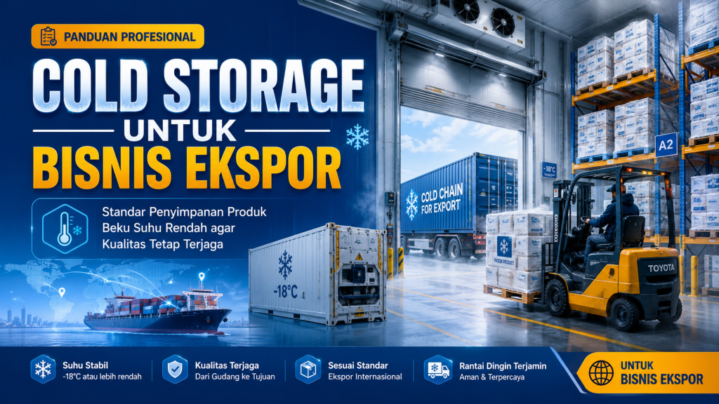 Cold storage untuk Ekspor