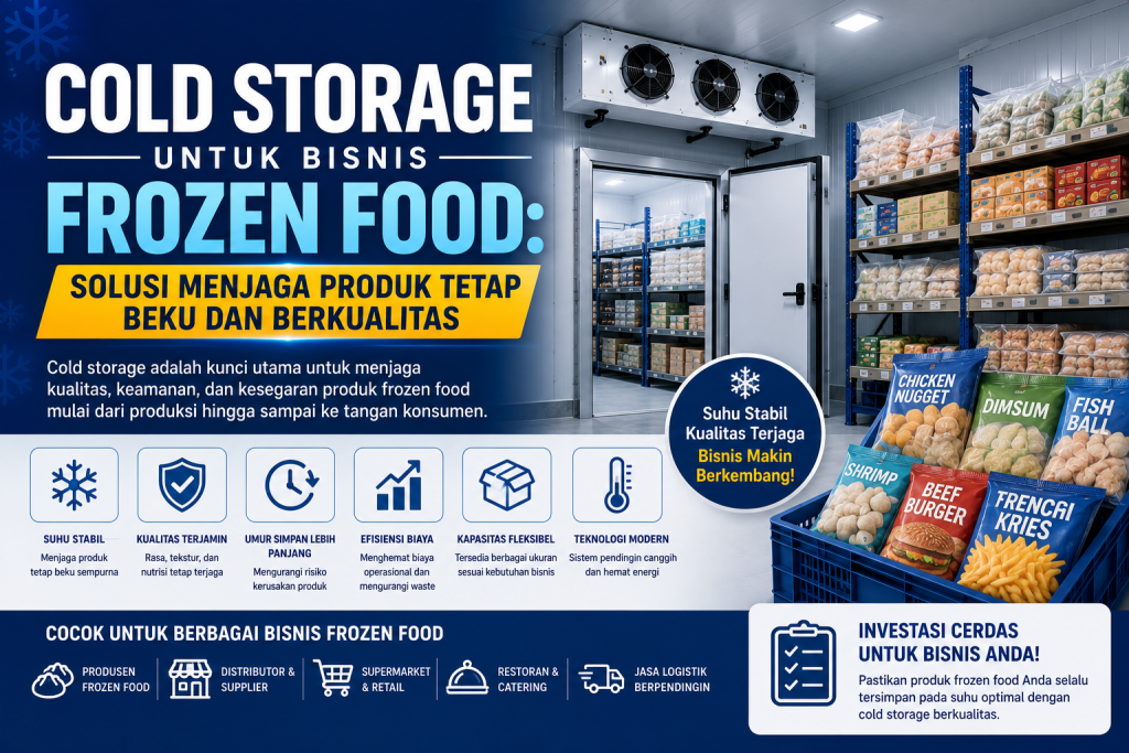 Cold Storage untuk bisnis frozen food