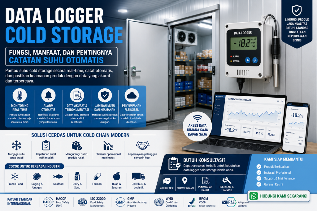 data logger cold storage