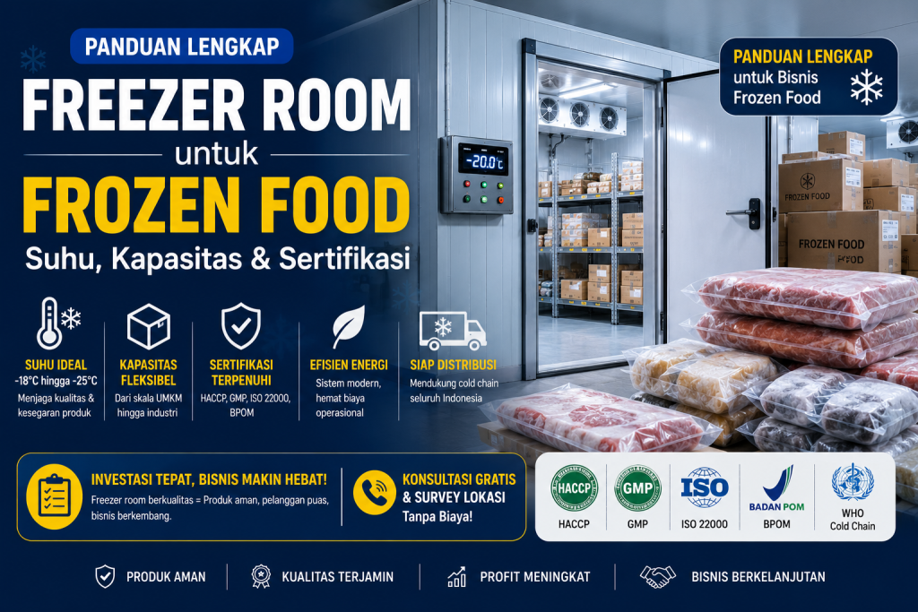 freezer room untuk frozen food