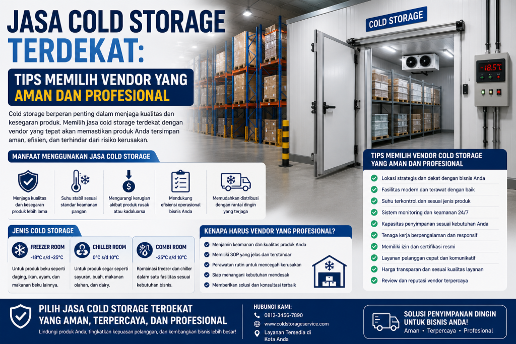 Jasa Cold Storage Terdekat