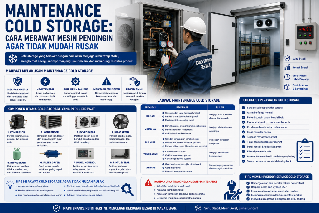 maintenance cold storage