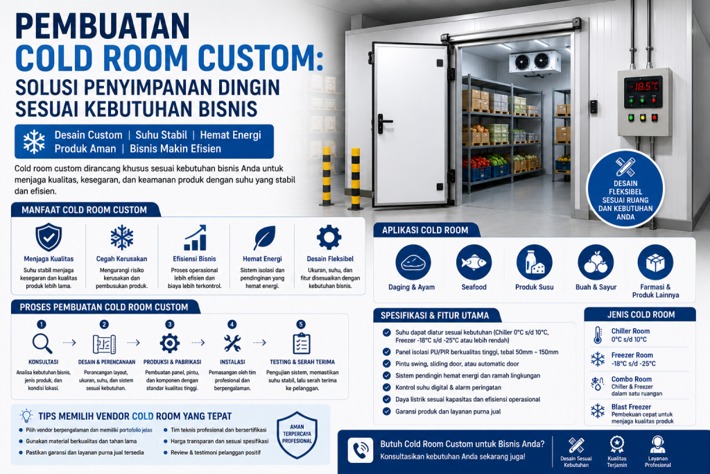 pembuatan cold room custom