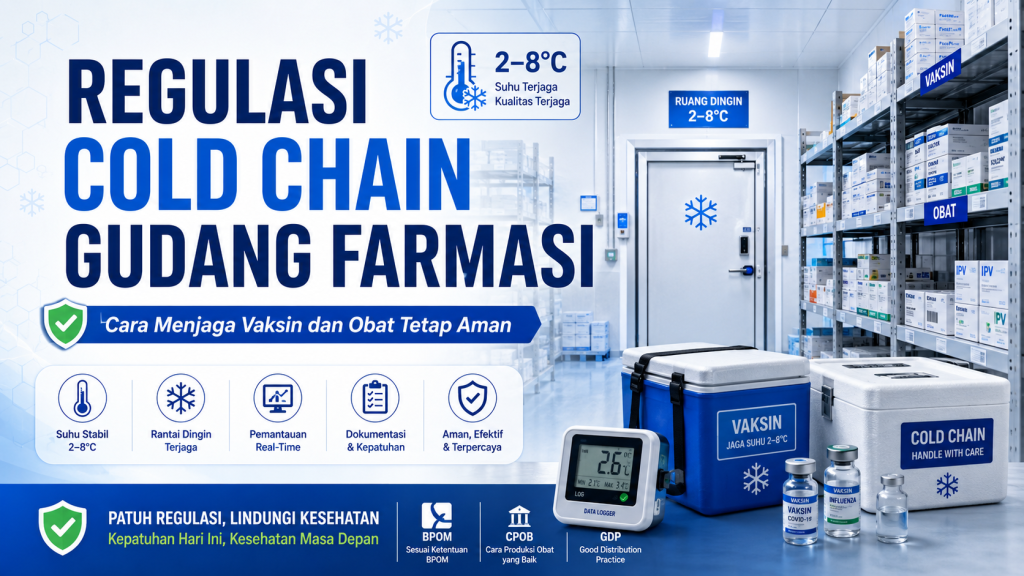 regulasi cold chain gudang farmasi
