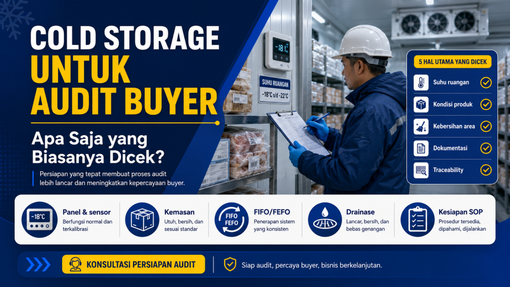 cold storage untuk audit buyer