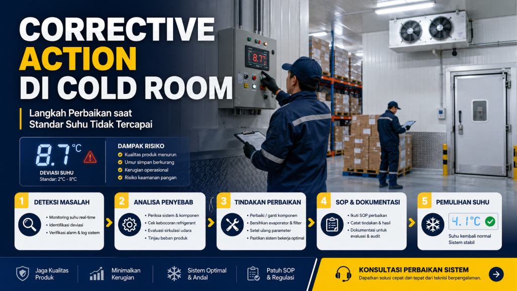 corrective action di cold room