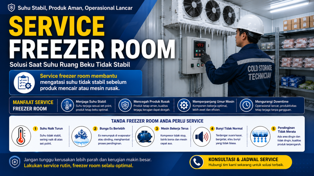 service freezer room